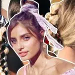 прически с платком