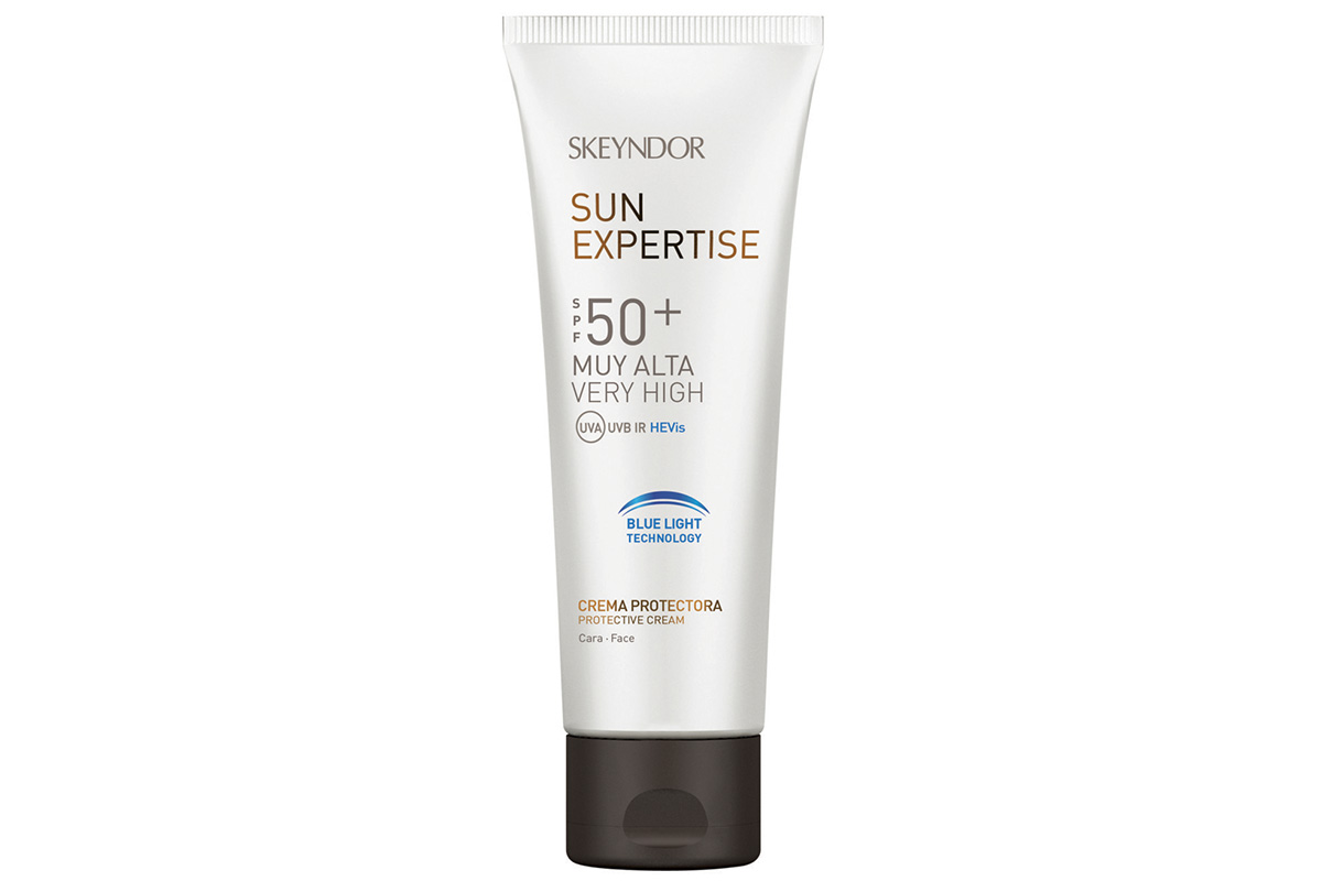 Skeyndor, Sun Expertise SPF 50+ с технологией Blue Light