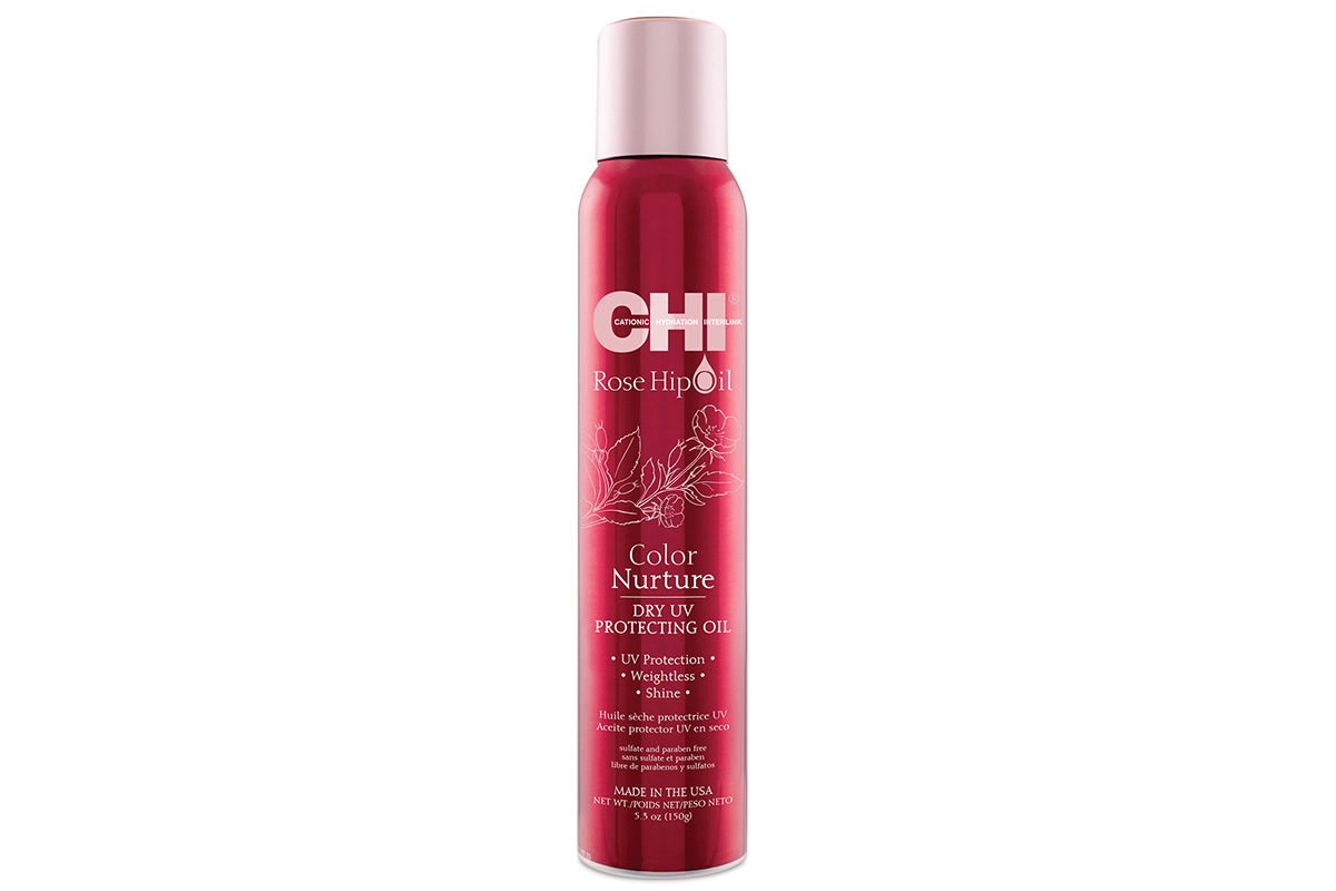 CHI Rose Hip Oil Color Nurture Dry UV Protecting Oil