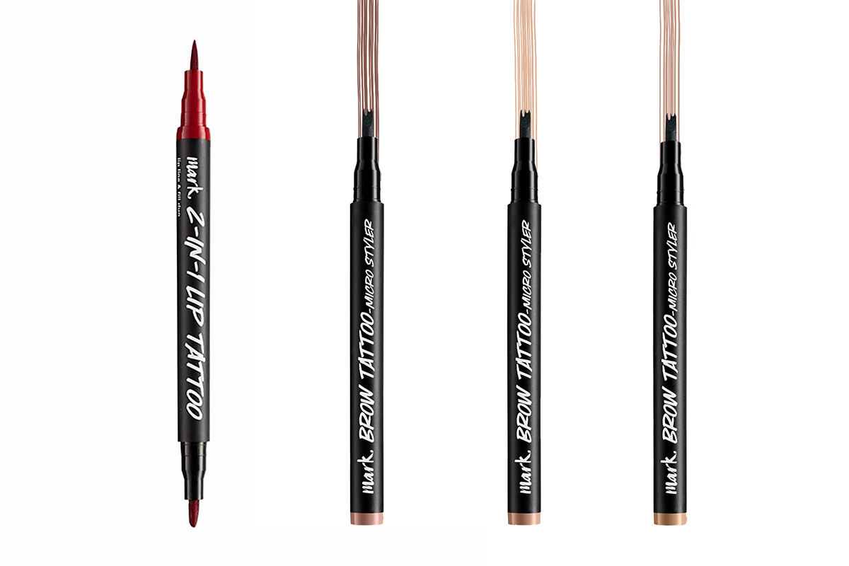 Avon, Mark Brow Tattoo Micro Styler & 2 in 1 Lip Tattoo