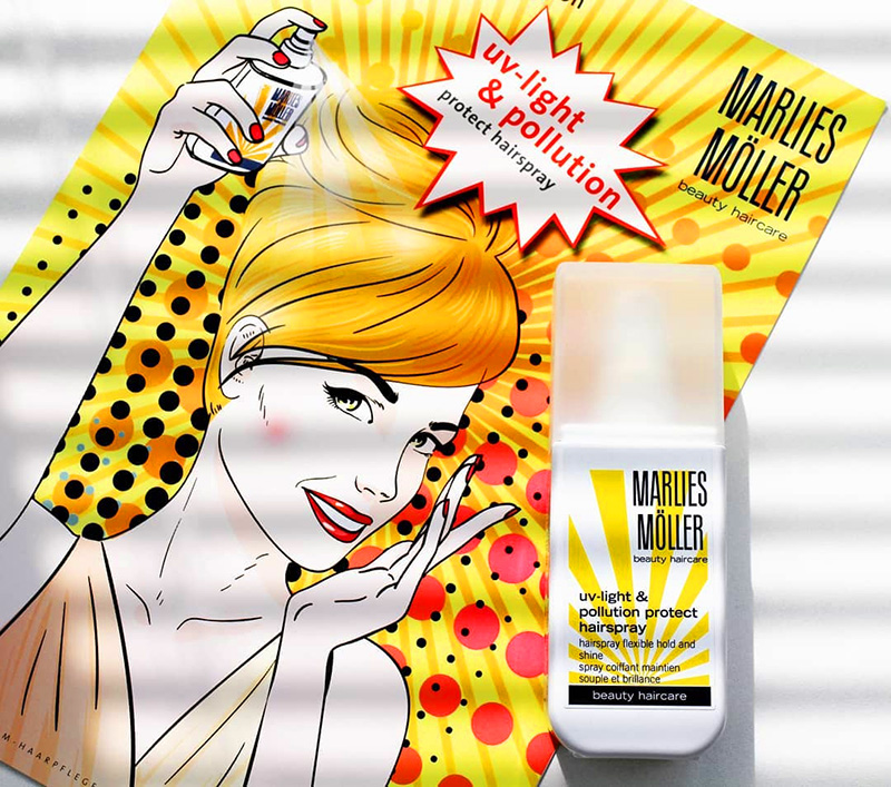 Marlies Moller, UV-light & Pollution Protect Hairspray
