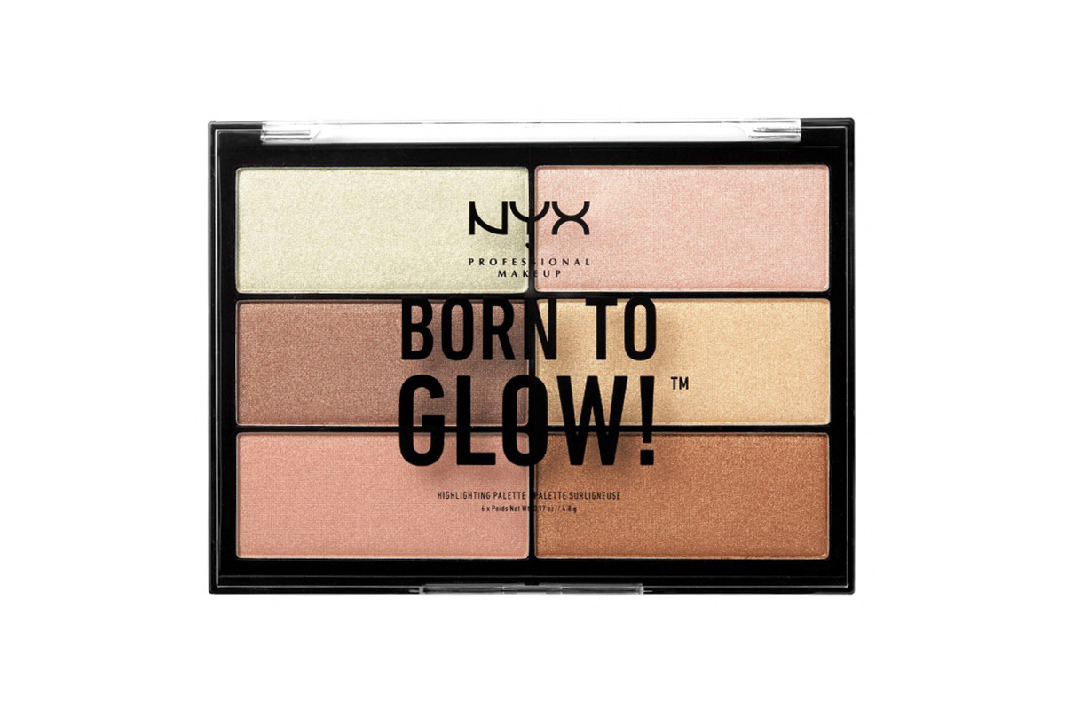 NYX Professional Makeup Professional Born to Glow Highlighting Palette