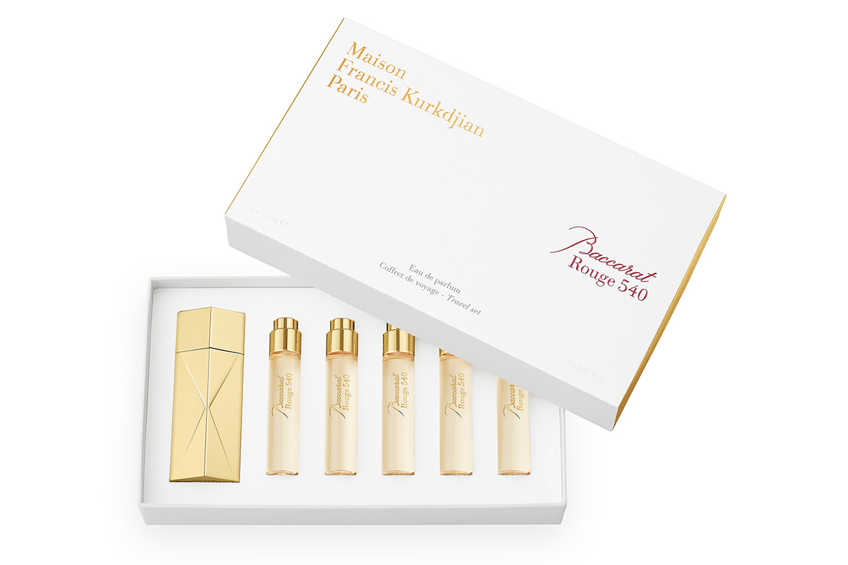 Maison Francis Kurkdjian Baccarat Rouge 540 travel
