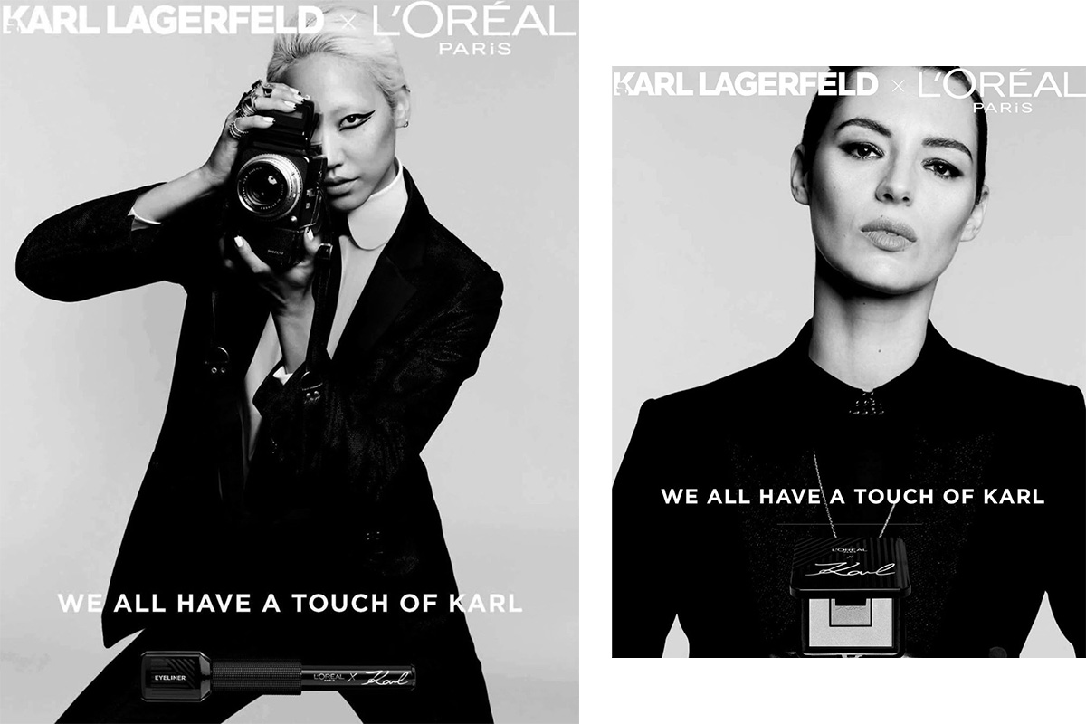 Что входит в коллекцию косметики L'Oréal X Karl Lagerfeld