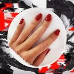 Pantone 2020 - маникюр с красным лаком