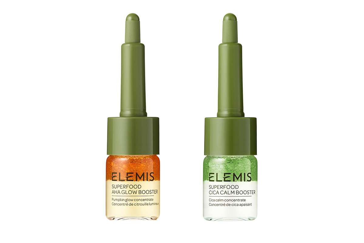 Elemis, Superfood Booster AHA Glow & CICA Calm Booster