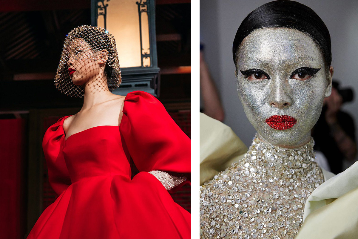 Как повторить макияж с показа Valentino Couture SS'20