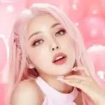 корейский макияж в розовых и персиковых тонах