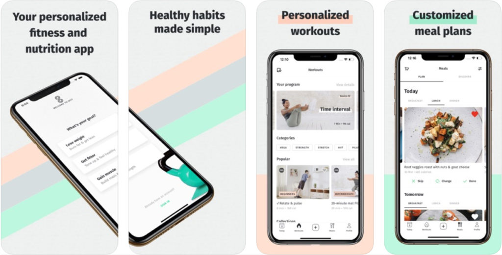 8fit Workout & Meal Planner
