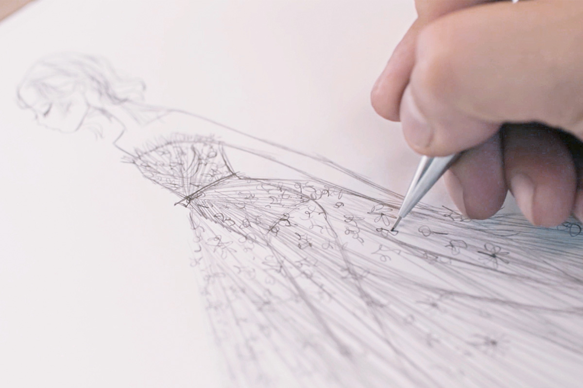 Натали Портман в рекламе нового аромата Miss Dior n'Roses