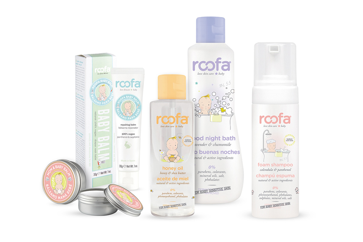 Косметика для детей Roofa Spain Baby 