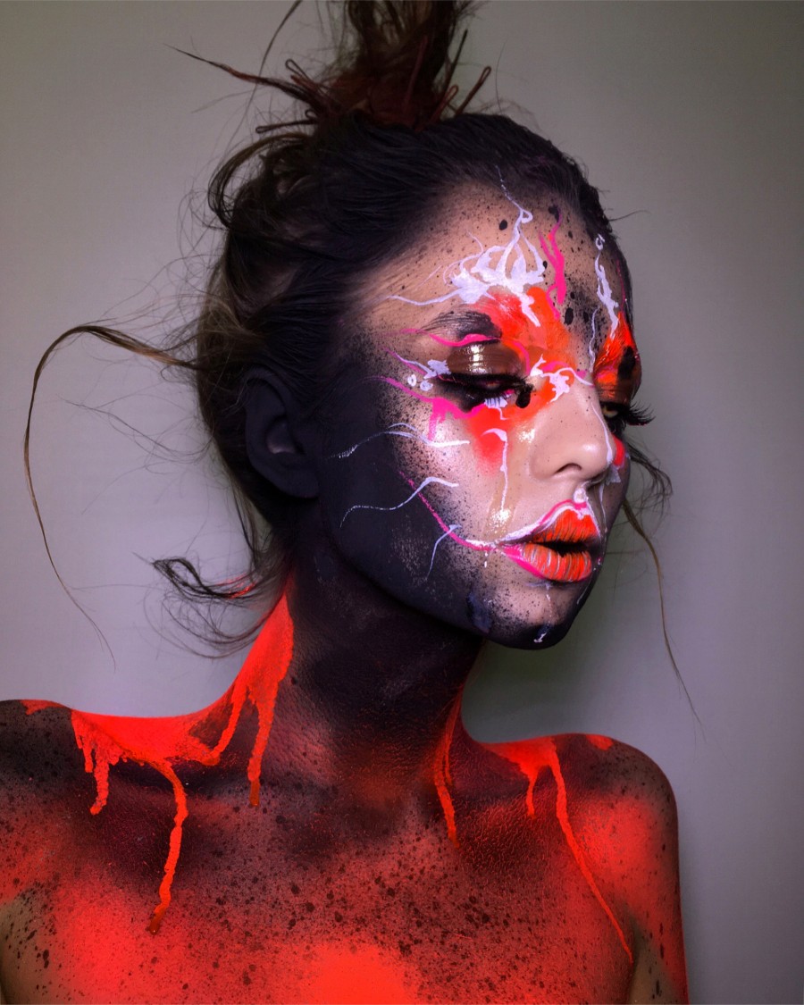 Арт-макияж Анны Матвеевой