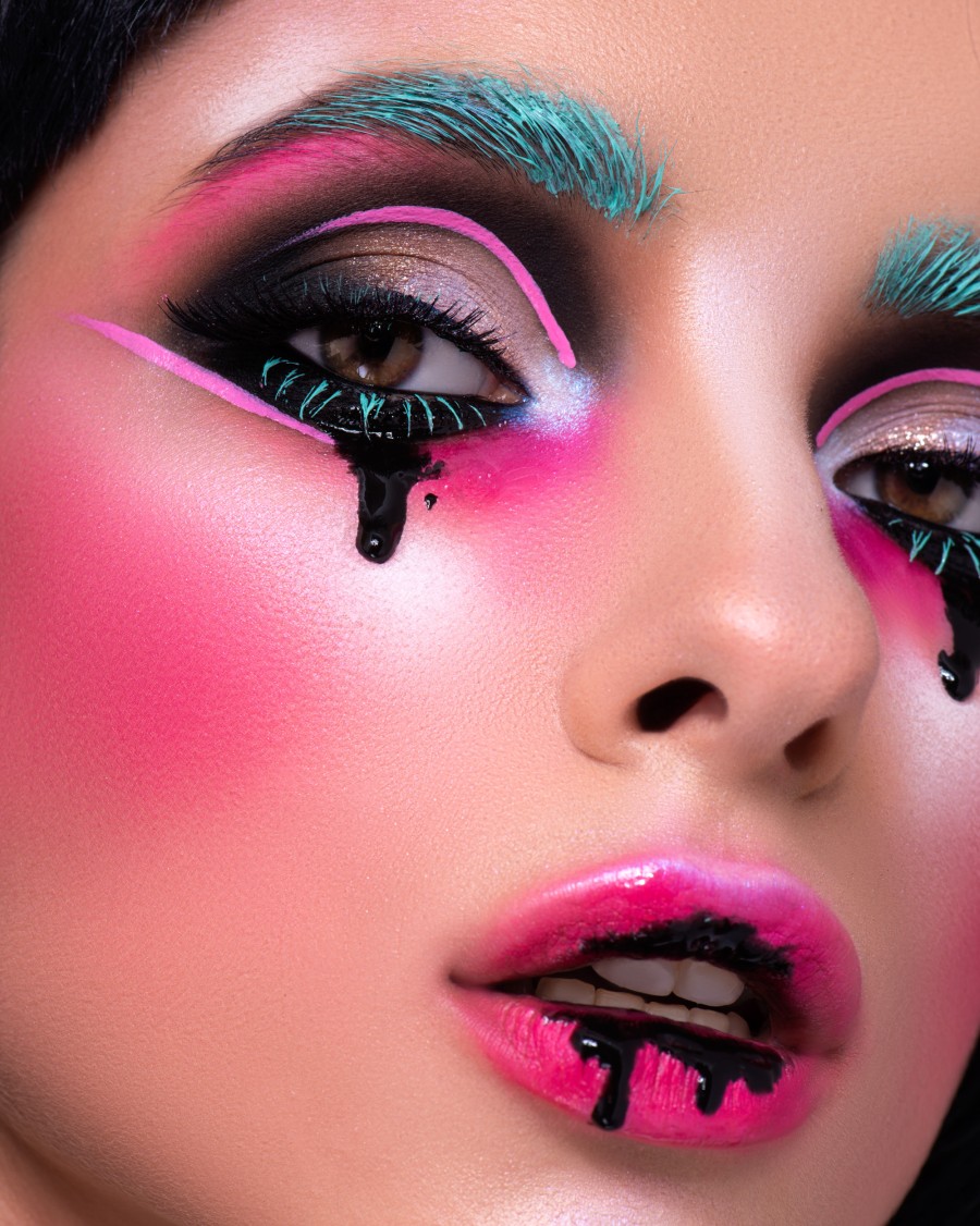 Арт-макияж. Работа Анны Матвеевой