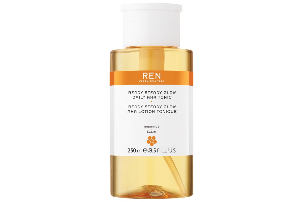 Тоник с кислотами для чувствительной кожи REN Ready Steady Glow Daily AHA Tonic