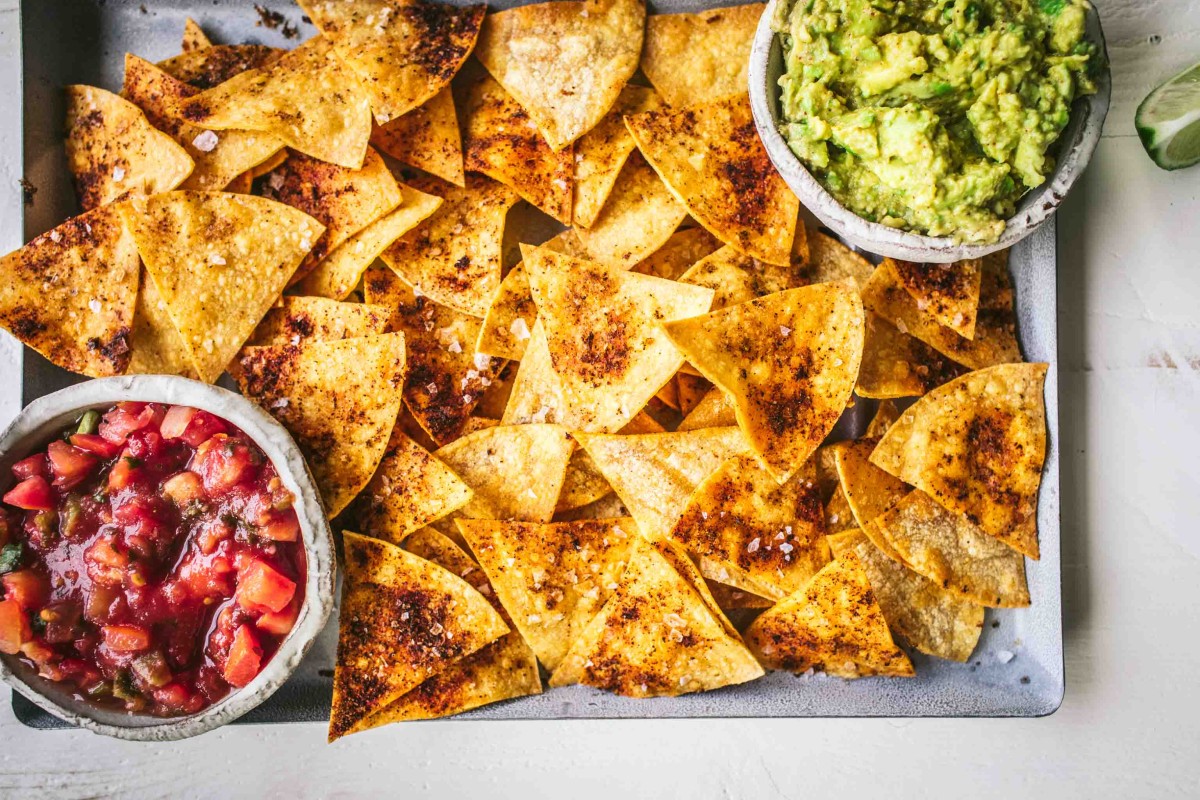 Чипсы из лаваша в микроволновке