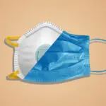 Разница между хирургической и респираторной маской