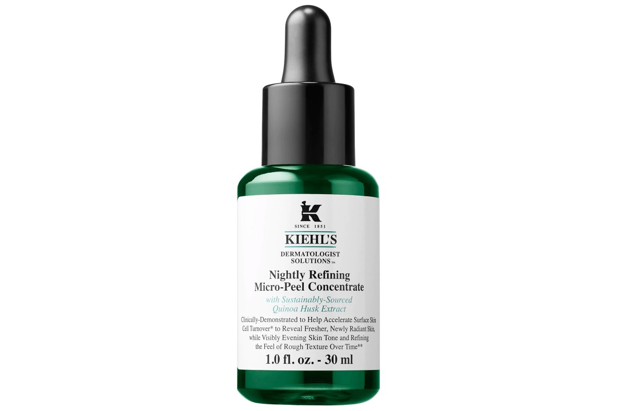 Ночной микропилинг, ускоряющий обновление кожи Kiehl's Nightly Refining Micro-Peel Concentrate