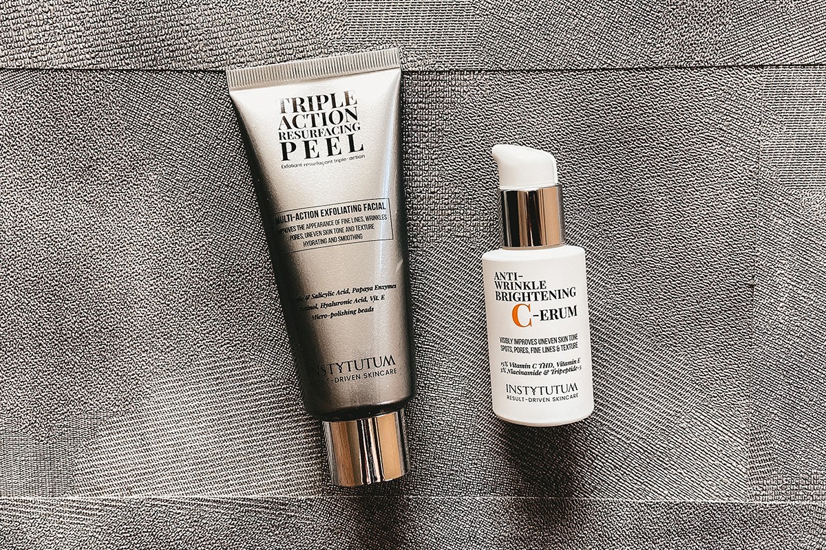 Instytutum Anti-wrinkle Brightening C-erum и Triple Action Resurfacing Peel