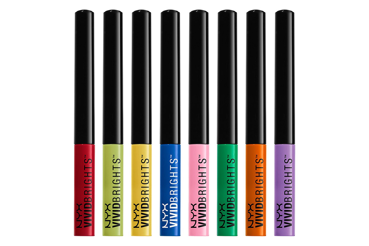 Цветная жидкая подводка для глаз NYX Professional Makeup, Vivid Brights Liner