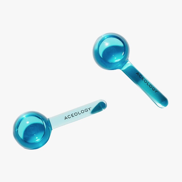 Массажер для лица Aceology Blue Ice Globe Facial Massager