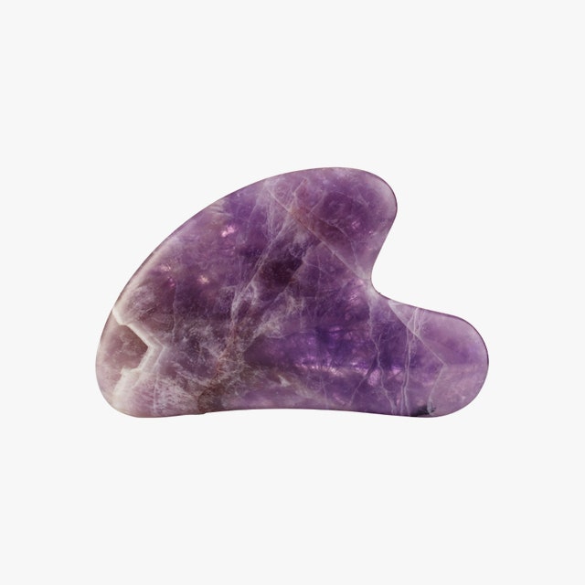 Скребок гуаша из аметиста Mount Lai Gua Sha Facial Lifting Tool in Amethyst
