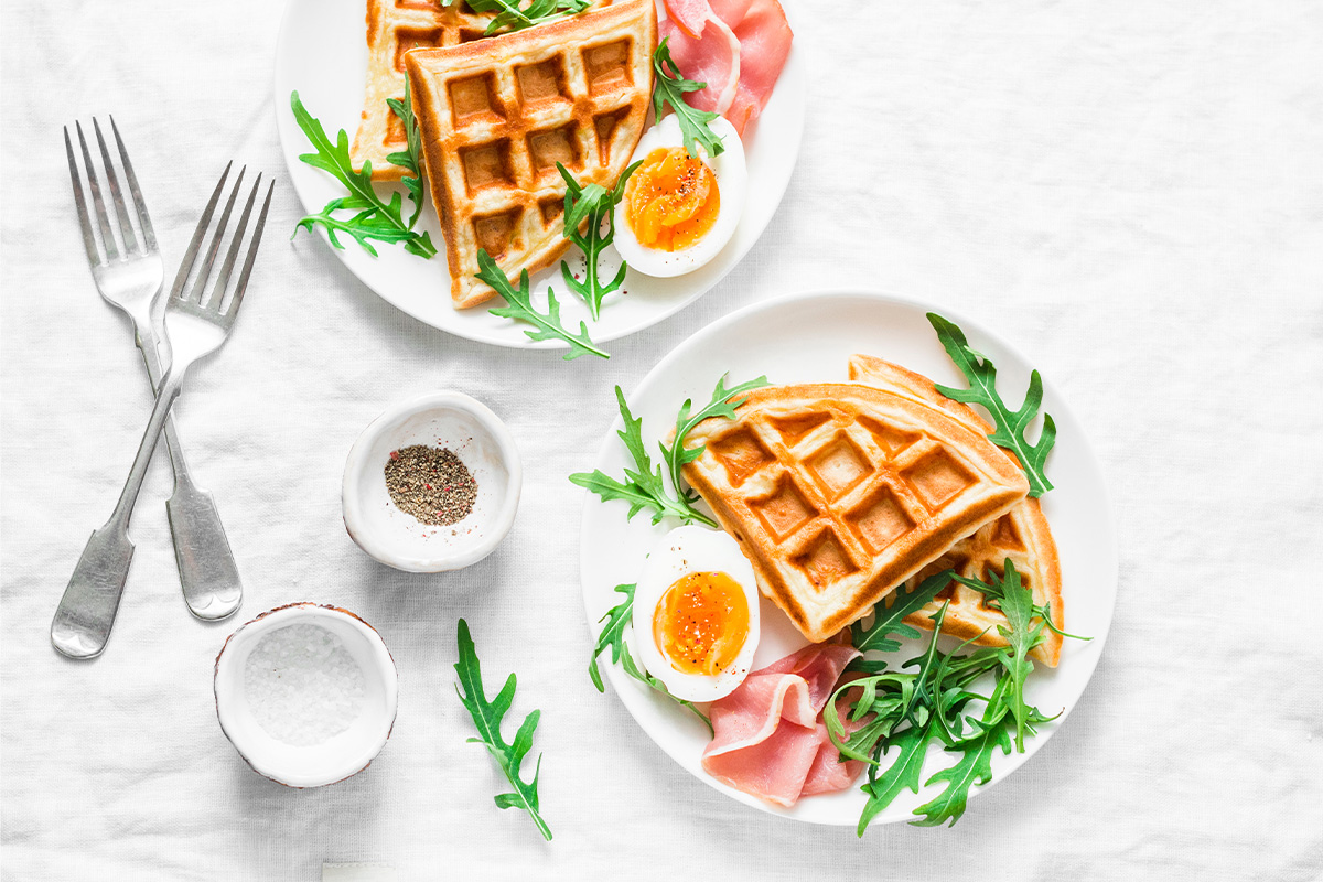 Віденські вафлі: історія, класичний і солоний рецепти