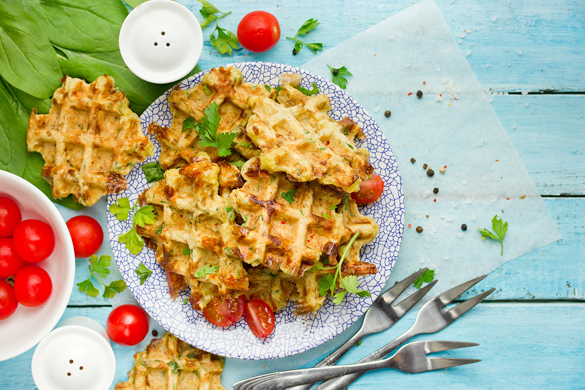 Віденські вафлі: історія, класичний і солоний рецепти