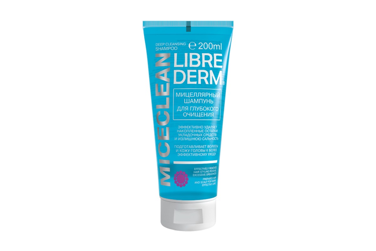 Мицеллярный шампунь Librederm Miceclean Deep Cleansing Shampoo