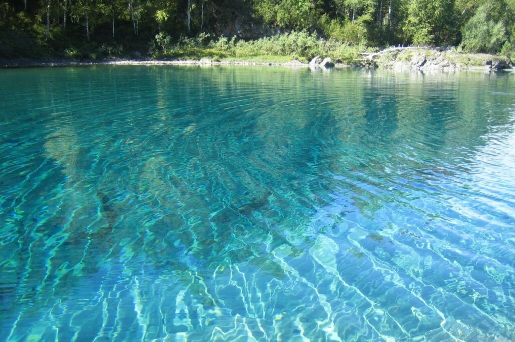 Голубые озера