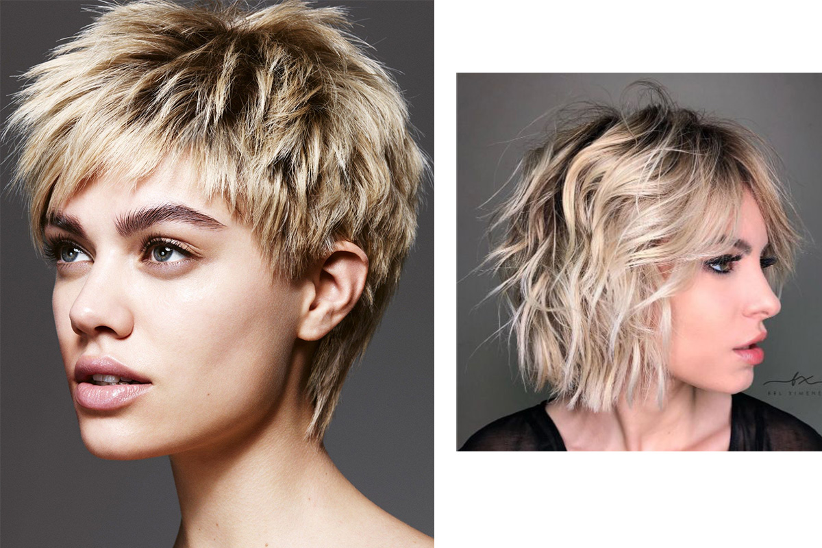 Обладательница коротких волос