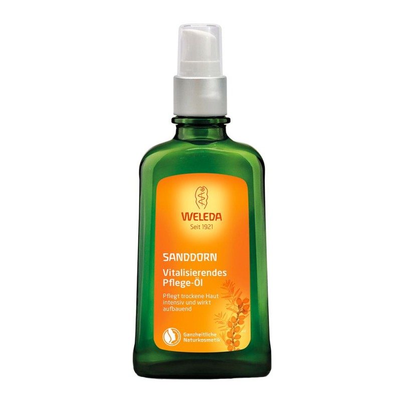 Weleda, облепиховое питательное масло для тела