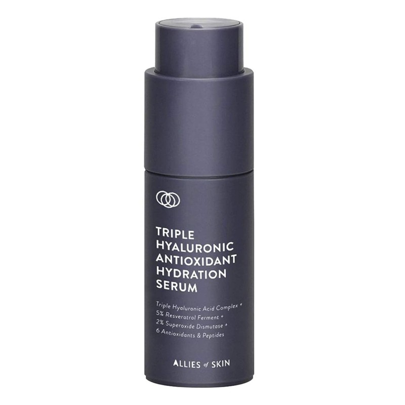 Allies Of Skin, Triple Hyaluronic Antioxidant Hydration Serum – Дневная сыворотка для лица
