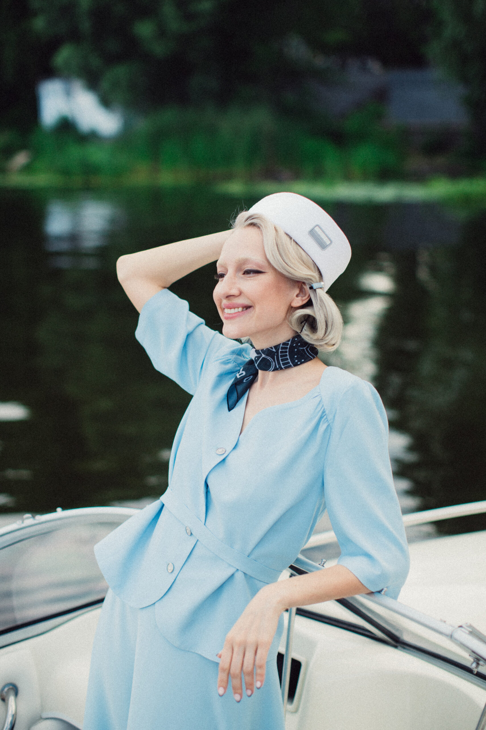 Олимпия Вайтмусташ в кампейне Sparkling Boat Kyiv