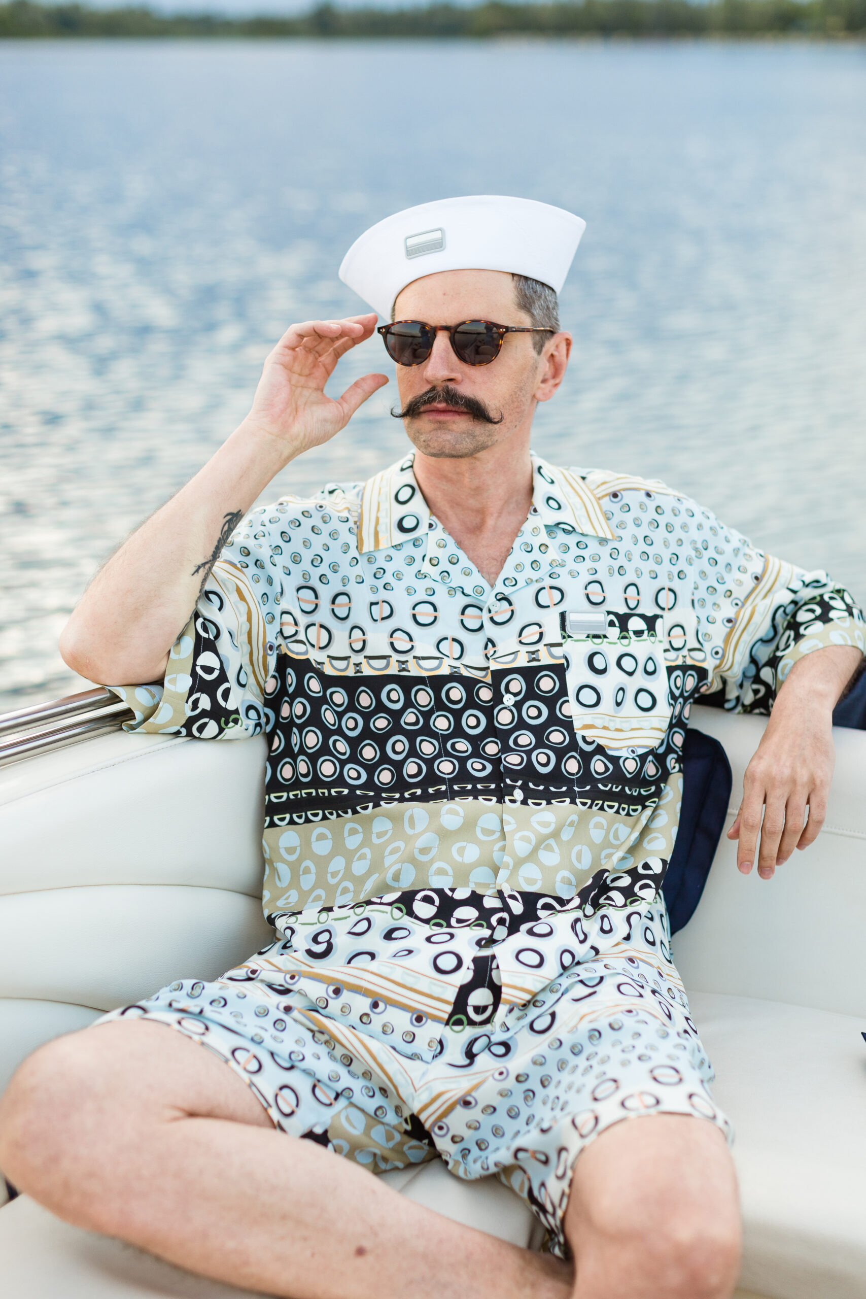 Алексей Гладушевский в кампейне Sparkling Boat Kyiv