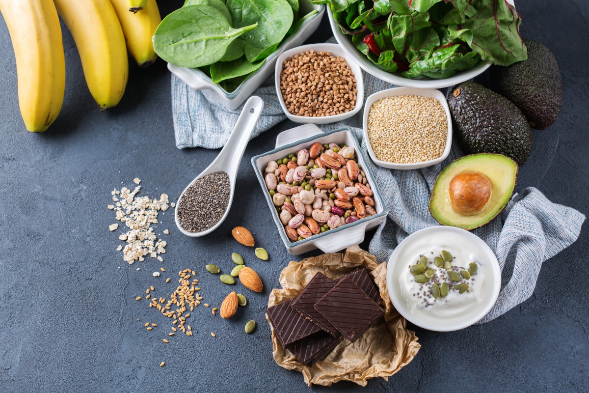 Продукты с магнием