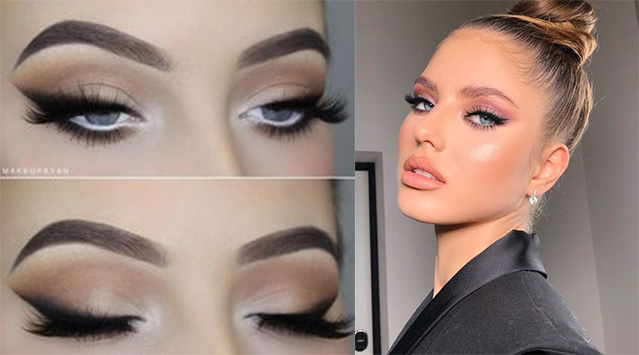 Техника макияжа глаз cat eyes