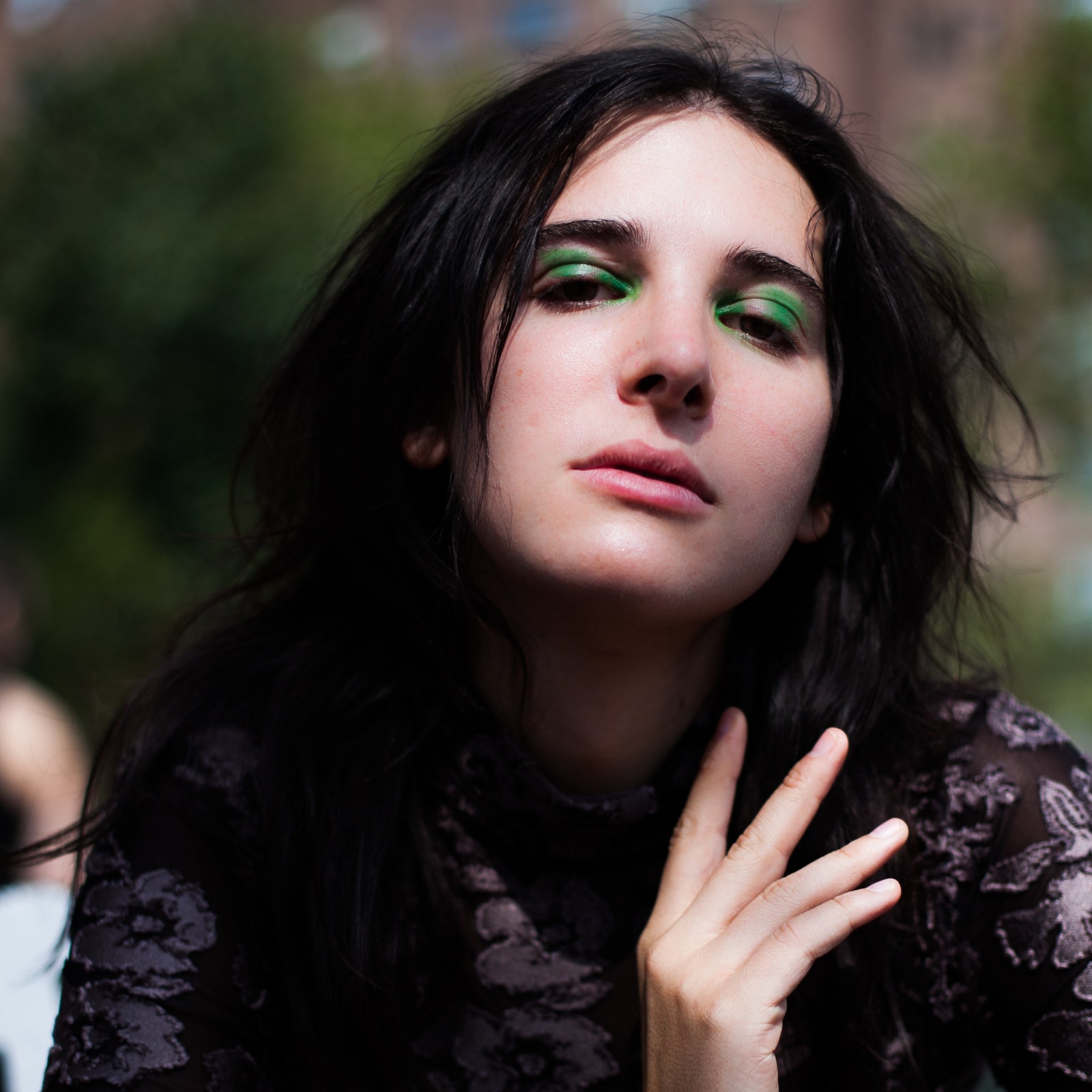 Eckhaus Latta: живописные глаза