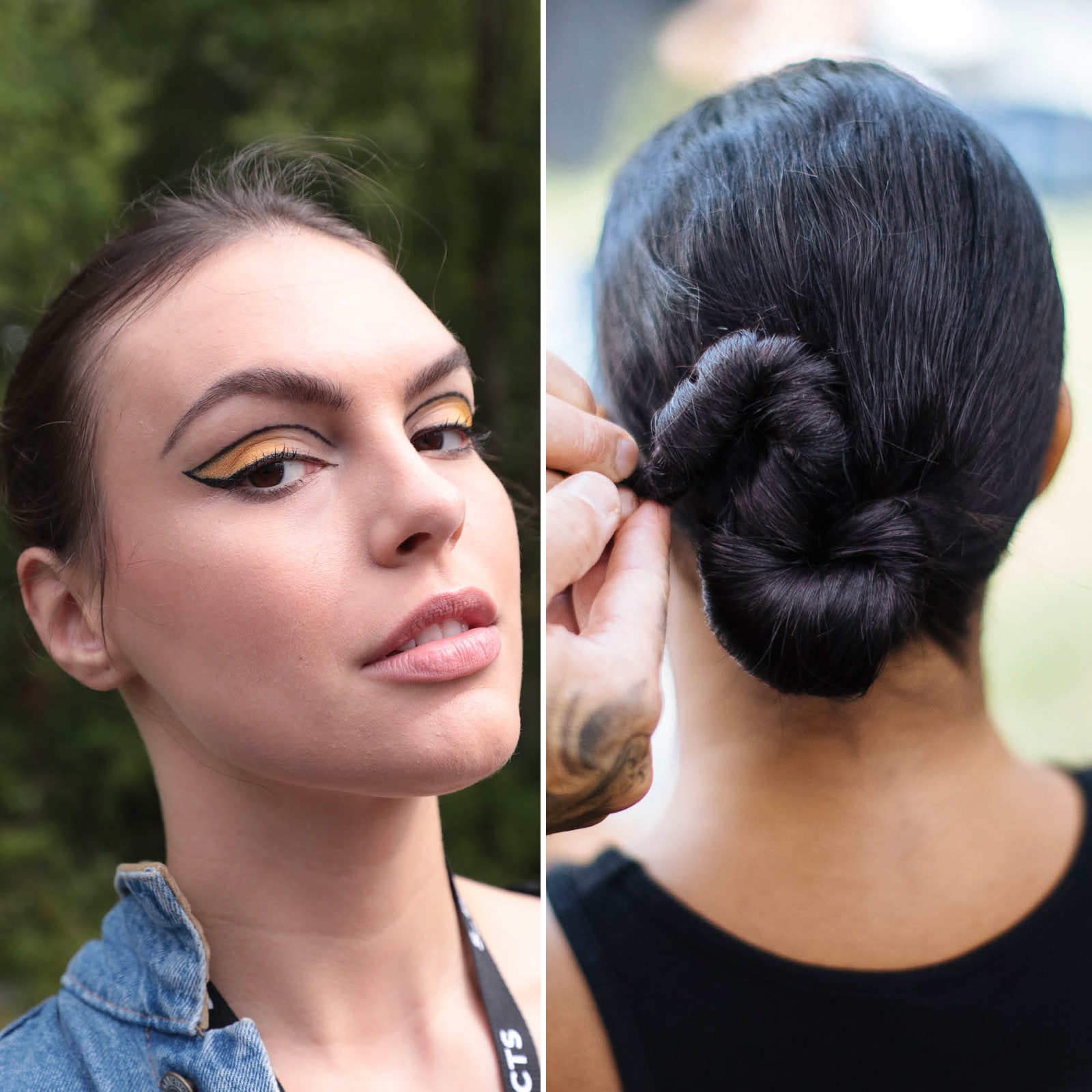 Christian Siriano: модные глаза и гульки