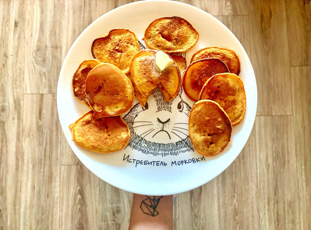 Тыквенные пряные оладьи: пошаговый рецепт