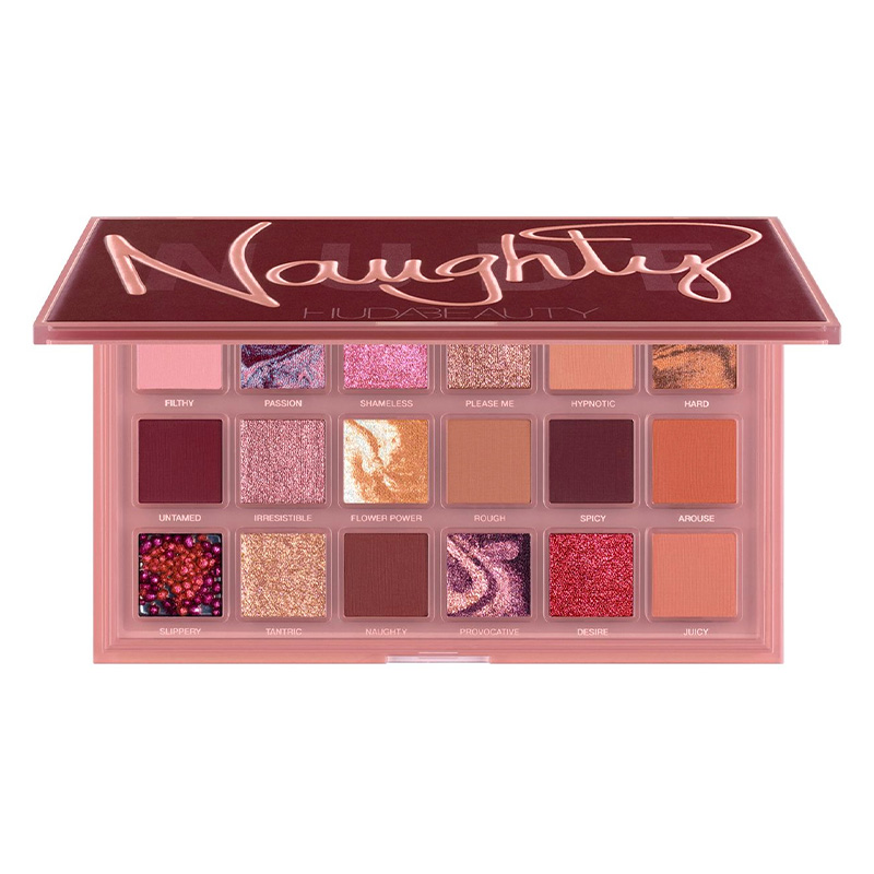 Палетка теней для век Huda Beauty Naughty Nude Eyeshadow Palette Holiday 2020