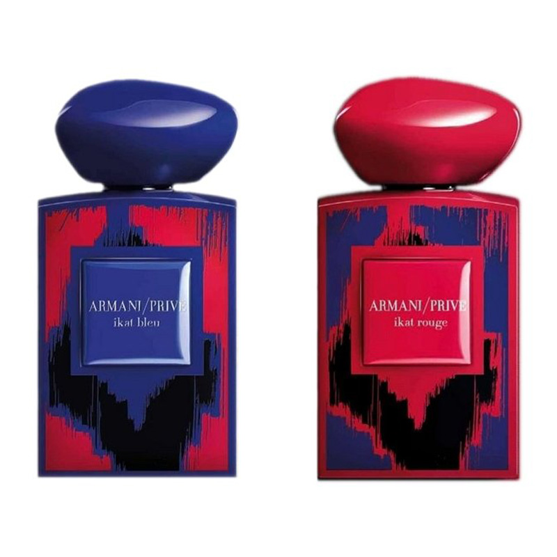 Armani Prive Ikat Rouge и Prive Ikat Bleu
