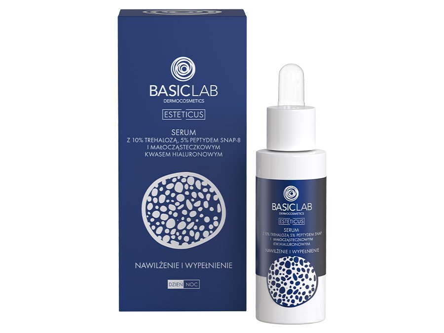 BasicLab, Сыворотка с 10% Трегалозой, 5% Пептидом и Гиалуроновой Кислотой