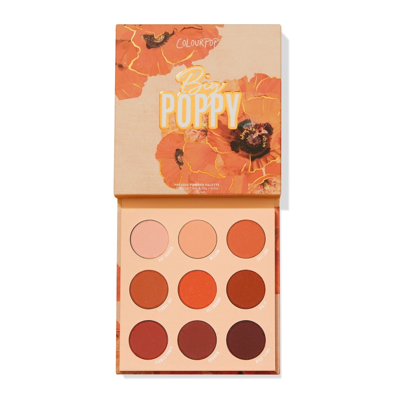 ColourPop Cosmetics, Big Poppy EyeShadow Palette
