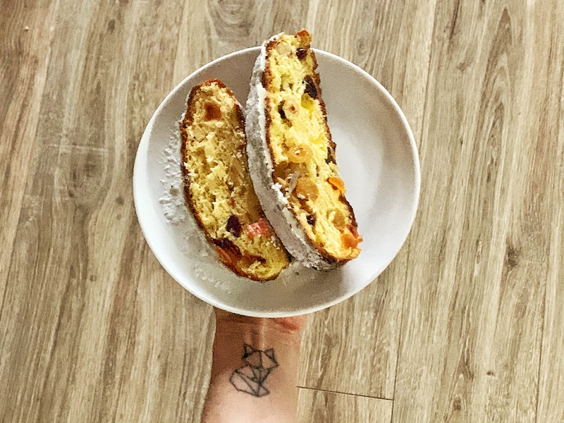 рецепт рожденственского немецкого кекса