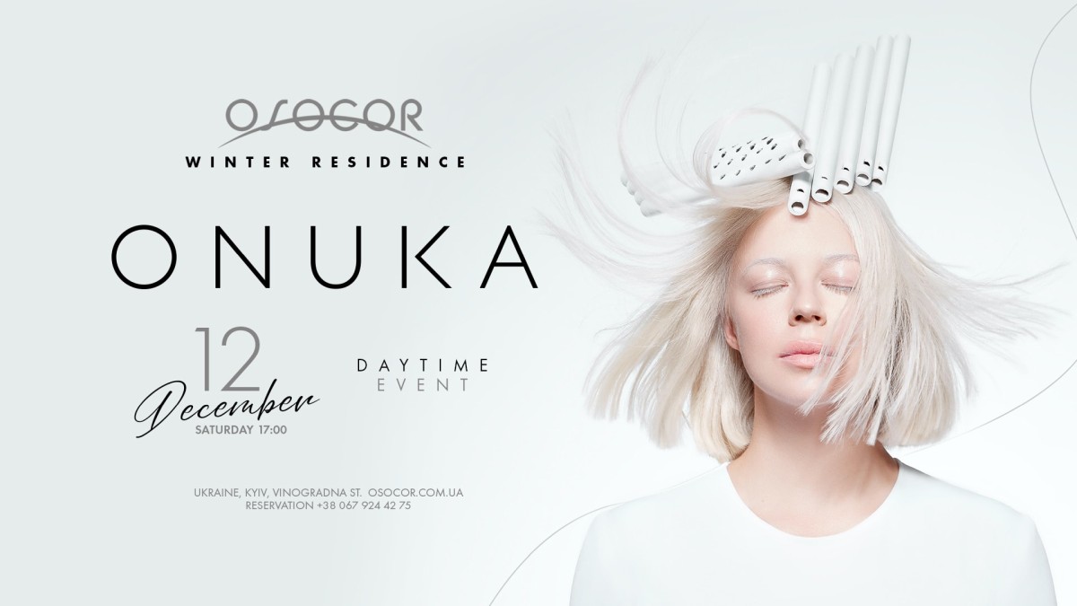 ONUKA сыграет на ледовой арене Osocor Winter Village