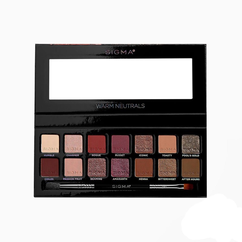 Sigma Beauty, Warm Neutrals Eyeshadow Palette