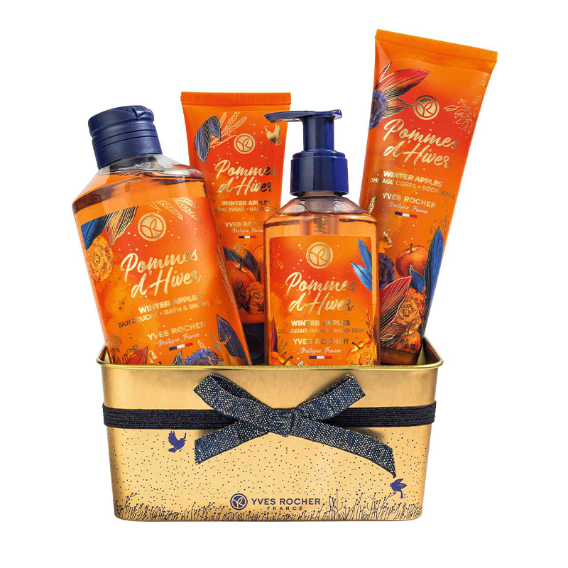 Yves Rocher, подарунковий набір з колекції “Яблуко-кориця”