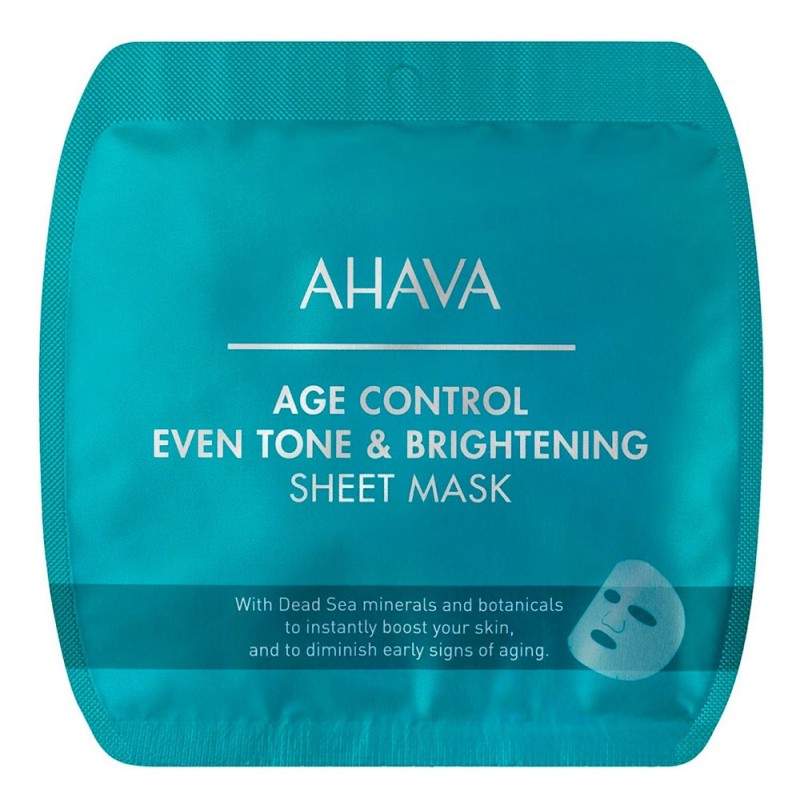 Ahava, Age Control Even Skin Tone Brightening Sheet Mask