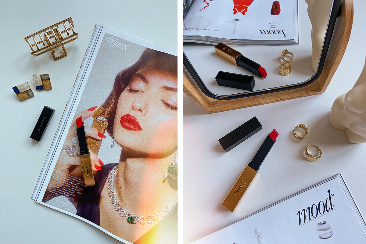 Обзор помады YSL Rouge Pur Couture The Slim Matte