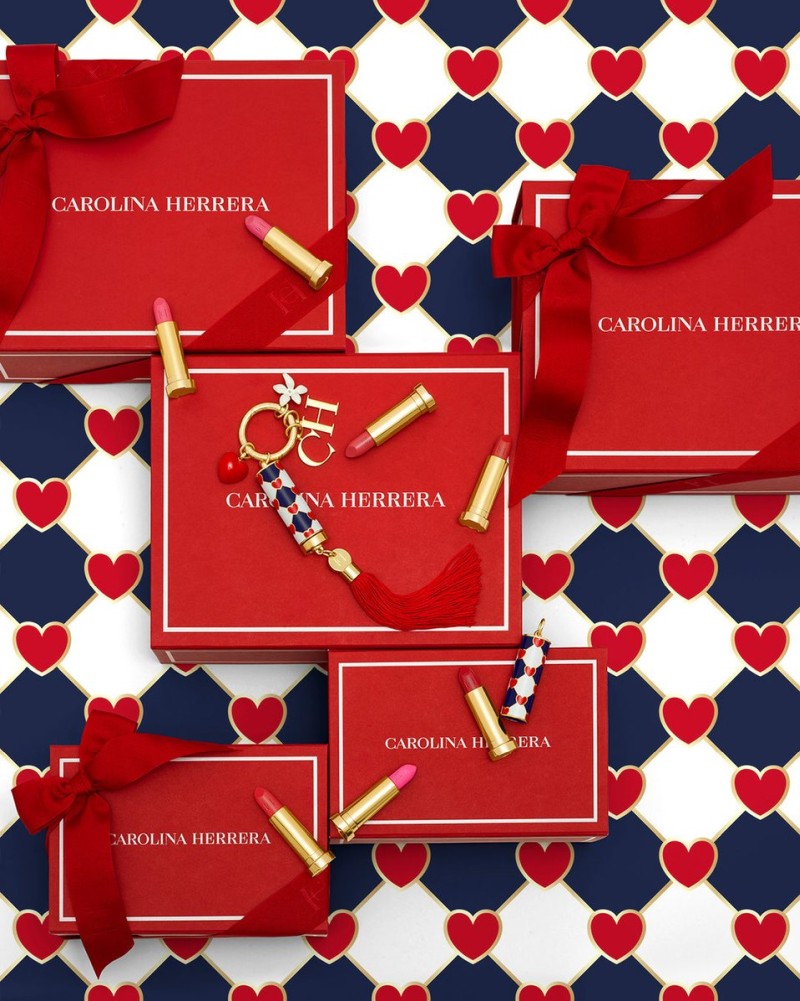 Carolina Herrera Fabulous Kiss Makeup Collection Valentine's Day 2021